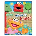 Sesame Street Where Is Elmo?: Wiggle and Giggle Peekaboo Book (Sesame Street) book cover
