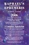 Raphael's Astronomical Ephemeris 2006 (Raphael's Astronomical Ephemeris of the Planet's Places)