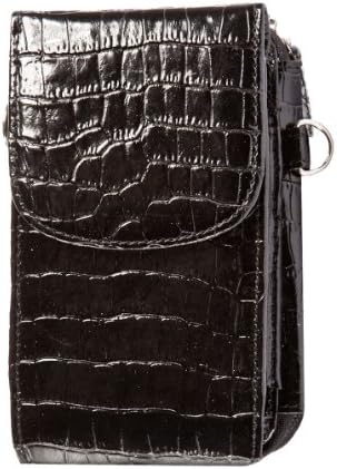 WalletBe Women's Leather Smartphone Accordion Wristlet ID Wallet