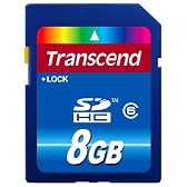 Transcend SDHCカード Class6 8GB TS8GSDHC6