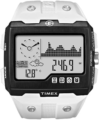 Timex Expedition WS4 Altitude Compass Weather White by Timex