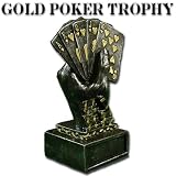 51ES51OjClL. SL160  Gold Metal Royal Flush Poker Trophy