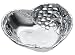 Arthur Court Grape 7-Inch Heart Bowl