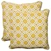 Pillow Perfect Outdoor/Indoor Rossmere Sunshine Lumbar Pillows, 11.5