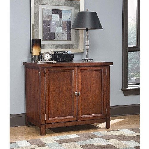 Hanover Compact Office Cabinet - Cherry