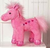 Plush Horse, Frilly Pink Horse 12"