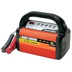 Black & Decker VEC1095ABD Smart Battery 25/10/2 Amp Battery Charger