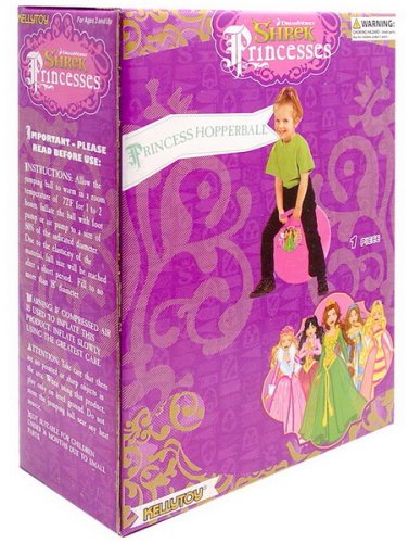 SportingGoods: Shrek Princess Hopper Hippity Hopp Bouncing Ball,Disney Princess also available!