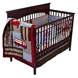 Engine 27 6 Piece Baby Crib Bedding Set by Nojo