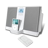 Review Ozaki IP091 / Ozaki iBand Duet iPod Speakers with built in FM Radio and Alarm Clock - White
