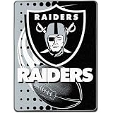 Sporting Goods : Royal Plush Raschel Throw/Blanket 60" x 80" - Oakland Raiders