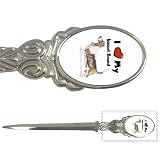 I Love My Basset Hound Letter Opener