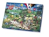 Gibsons Puzzle - I Love The Country - 1,000 Piece Jigsaw