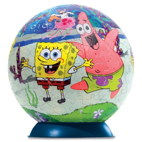 Childrens Toyshop  Spielwaren : Ravensburger - 110445 Puzzleball 240 Teile - Spongebob