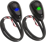 Pilot LED Micro Bug Push Button Switches - BLUE