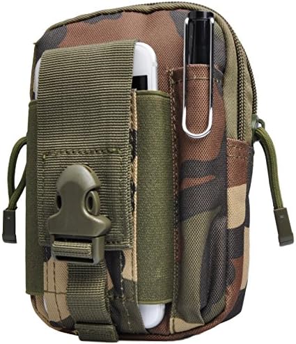 Tactical Molle EDC Pouches,Universal Oxford Cloth Waterproof Compact Utility Gadget Belt Hanging Waist Bags Tool Organizer Cell Phone Pouches Outdoor Tool Holder