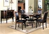 5pc Solid Wood Cherry 4 Chairs)