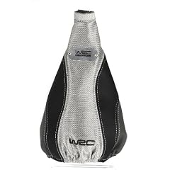 WRC 007315 Schaltknauf Manschette in schwarz/silber