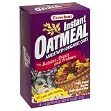 Erewhon Raisins, Dates & Walnuts Instant Oatmeal Hot Cereal, 9.6-Ounce Boxes (Pack of 6)