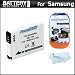 Battery Kit For Samsung WB750, WB150F, EX2, EX2F Digital Camera Includes Extended Replacement (1000Mah) SLB-10A Battery + LCD Screen Protectors + MicroFiber Cleaning Cloth
