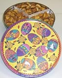 Gourmet Food : Scott's Cakes Garlic, Honey-Mustard, and Peanut Butter Pretzel Nuggets in a Easter Egg Tin
