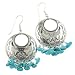 Sterling & Turquoise Nugget Earring