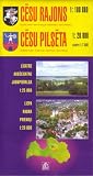 Cesu Rajons (Regional Maps of Latvia)