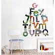 Animals Alphabet adorable Wall Stickers by Nouvelles Images