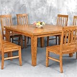 Lifestyle California 17-707-T/17-707-B Mammoth Retreat Rectangular Table with 18 Butterfly Leaf