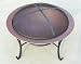 Firepit Large outdoor Garden Patio Bronze look Fire Pit 17kg