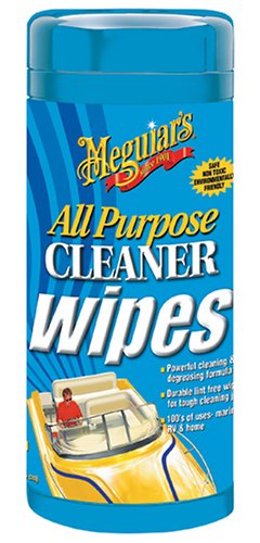 Meguiars M11800 Marine All Purpose Cleaner Wipes Meguiars M11800 Marine All Purpose Cleaner Wipes