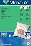 Menalux Duraflow 6002 4x Vacuum Cleaner Bags for EIO / Alaska / Hanseatic / Privileg / Tschibo