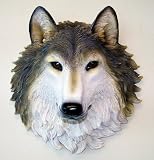 Wolf Wall Mount Statue Art Decoration Indoor Outdoor