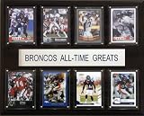 NFL Denver Broncos All-Time Greats Plaque