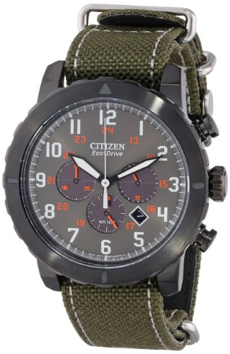 Citizen Menâ€™s CA4098-14H Military Green Watch Review
