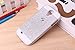 Galaxy S4 Case, Luxury Beauty Hybrid Hard PC Shiny Bling Glitter Sparkle Cover Case for Samsung Galaxy S4 i9500 (Hard Silver)