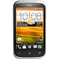 HTC Desire C Smartphone (8,9 cm (3,5 Zoll) HVGA-Touchscreen, 5  Megapixel Kamera, 600MHz, 512MB RAM, 4GB Speicher, Android 4.0 OS) Polar White