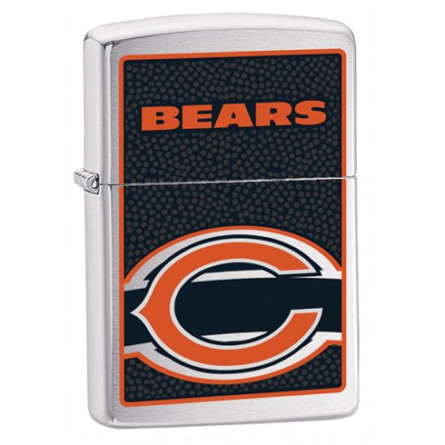 Chicago Bears Zippo Lighter/Chrome