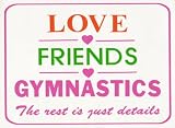 51ESqqxMCTL. SL160  Gymnastics gift sign, gymnast, cheerleader, teen room decor