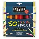 Sargent Art 22-7251 50-Count Assorted Colored Pencils