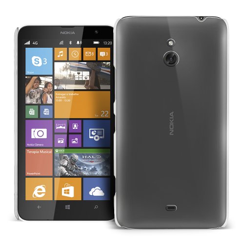 Celicious Slender T Transparent Back Cover Case for Nokia Lumia 1320 - Clear