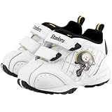 Reebok Pittsburgh Steelers White Helmet Kid Lights Sneakers
