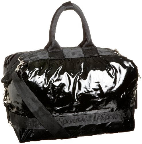 Lesportsac Liz Baby Bag,Black Patent,one size