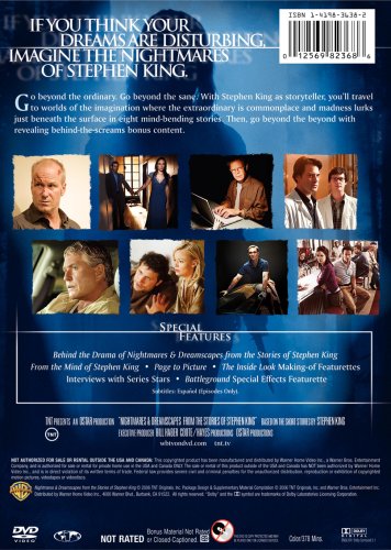 CD-Charts  DVD : Nightmares & Dreamscapes From the Stories of Steven King (REGION 1) (NTSC)