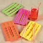4 SWIZZLE stick DRINK Chiller mold ICE TRAY party Decor