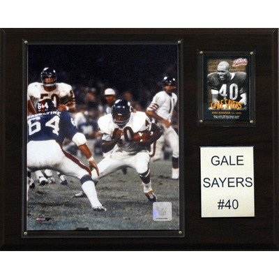 NFL Chicago Bears Gale Sayers Player Plaque