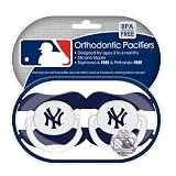 MLB New York Yankees Pacifiers (2 Pack)