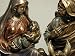 Holy Family Flight to Egypt Baby Jesus, Mary & Joseph Real Bronze Powder Cast Statue ...