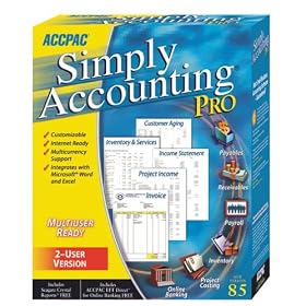 Simply Accounting Pro 8.5 (2-user) by Accpac
