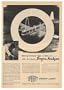 1952 Northwest Airlines Stratocruiser Sperry Analyzer Print Ad